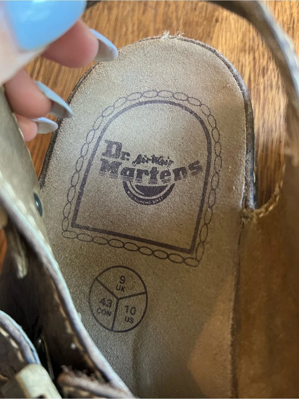 Dr. Martens woven leather